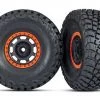 Traxxas UDR BFGoodrich Baja KR3 Tires on Black/Orange Desert Racer Wheels (2) -Rcsuper outlet shop TRA8472 2 78995.1562668173