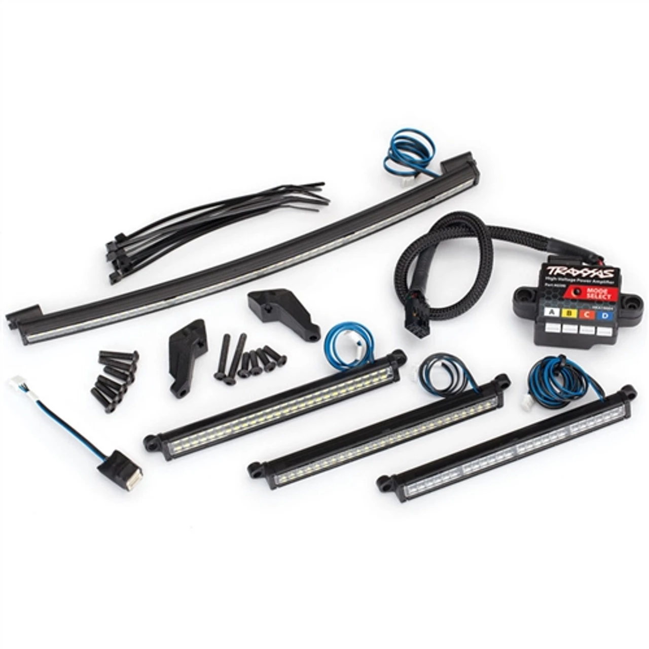 TRA8485-2__87924.1563439645.jpg Traxxas Desert Racer Complete LED Light Set - Headlights, Tail lights, Roof Lights & HV Power Amplifier -Rcsuper outlet shop TRA8485 2 87924.1563439645