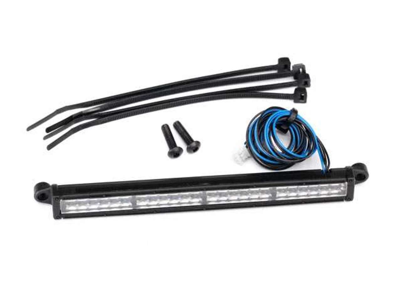 TRA8487-2__20246.1562670141.jpg Traxxas UDR Rear Red LED Lightbar w/Amber Class Light (High-Voltage) (100mm) -Rcsuper outlet shop TRA8487 2 20246.1562670141