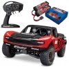 Traxxas Unlimited Desert Racer 4WD Brushless 6S 50+MPH COMBO w/Batteries & Charger Rigid Industries (red/black) -Rcsuper outlet shop TRA85076 4 COMBO 2 94860.1563439579