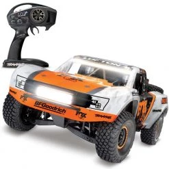 Traxxas Unlimited Desert Racer 4WD Brushless RTR RC Truck w/LED Lights Factory-Installed Rigid