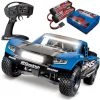 Traxxas Unlimited Desert Racer 4WD Brushless w/LEDs 6S 50+MPH Batt & Charger COMBO Rigid