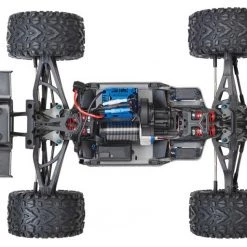 Traxxas E-Revo 2 VXL Brushless RC Monster Truck w/TSM Stability Management Solar Flare -Rcsuper outlet shop TRA86086 4 10 87085.1636732010