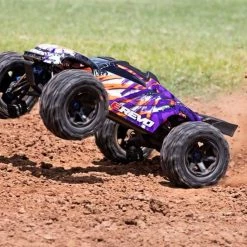 Traxxas E-Revo 2 VXL Brushless RC Monster Truck w/TSM Stability Management Solar Flare -Rcsuper outlet shop TRA86086 4 4 12912.1636668952