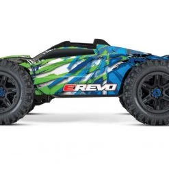 Traxxas E-Revo 2 VXL Brushless RC Monster Truck w/TSM Stability Management Solar Flare -Rcsuper outlet shop TRA86086 4 8 43663.1636732010
