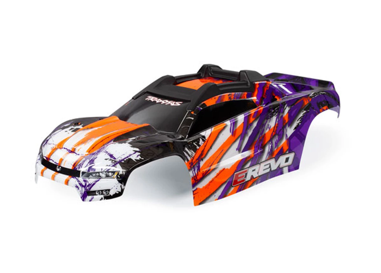TRA8611T__37381.1606107528.jpg Traxxas E-Revo 2.0 VXL Purple Pre-Painted Body w/Body Mounts & Rear Support -Rcsuper outlet shop TRA8611T 37381.1606107528