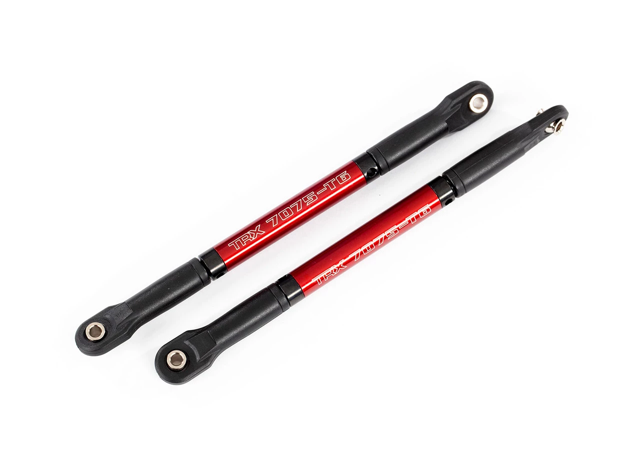 TRA8619R__07879.1606107530.jpg Traxxas E-Revo 2.0 VXL Red Aluminum Heavy Duty Push Rods Assembled w/Rod Ends (2) -Rcsuper outlet shop TRA8619R 07879.1606107530