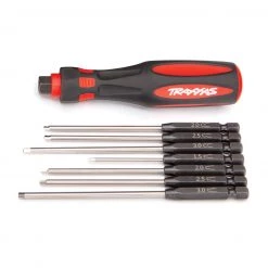 Traxxas Speed Bit Master Set 7-Pc Metric Hex Driver Set 1/4" Drive with Handle & Pouch -Rcsuper outlet shop TRA8711 3 10325.1571880205