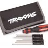 Traxxas Speed Bit Master Set 7-Pc Metric Hex Driver Set 1/4" Drive with Handle & Pouch