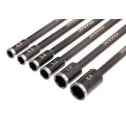 Traxxas Speed Bit 6-Pc 4-8mm Nut Driver Master Set with 1/4" Drive Premium Handle & Pouch -Rcsuper outlet shop TRA8719 2 36372.1571932879