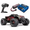 Traxxas Maxx 4S RTR 4x4 RC Monster Truck LiPo Combo Package Orange