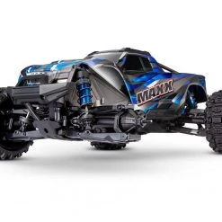 Traxxas Maxx 4S RTR Brushless 4x4 RC Monster Truck with WideMAXX LiPo Combo Package Blue -Rcsuper outlet shop TRA89086 10 12411.1645129295