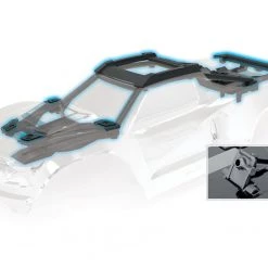 Traxxas Maxx 4S RTR Brushless 4x4 RC Monster Truck with WideMAXX LiPo Combo Package Blue -Rcsuper outlet shop TRA89086 11 48460.1645129295