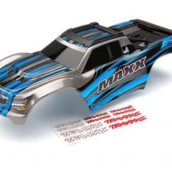Traxxas Maxx Blue Painted Body with Decals