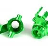 Traxxas Maxx Green 6061-T6 Aluminum Steering Blocks -Rcsuper outlet shop TRA8937G 74469.1602640357
