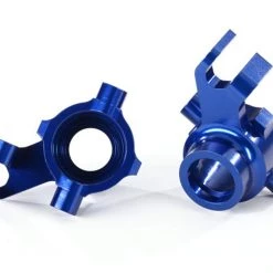Traxxas Maxx Blue 6061-T6 Aluminum Steering Blocks