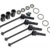 Traxxas Maxx Assembled Steel CV Driveshafts (4) - Requires #8654, 8654G, or 8654R and #7758, 7758G, or 7758R for Installation