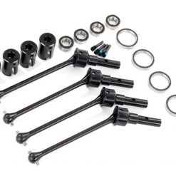 Traxxas Maxx Assembled Steel CV Driveshafts (4) - Requires #8654, 8654G, or 8654R and #7758, 7758G, or 7758R for Installation