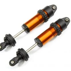 Traxxas Maxx 4S Orange Aluminum GT-Maxx Shocks Fully Assembled w/o Springs (2)