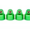 Traxxas Maxx GT-Maxx Green Aluminum Shock Caps (4)