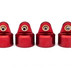 Traxxas Maxx GT-Maxx Red Aluminum Shock Caps (4)
