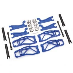 Traxxas Maxx 4S Blue WideMaxx Suspension Kit - Includes Front & Rear Suspension Arms, Front Toe Links, Rear Shock Springs