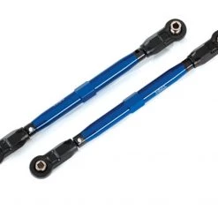 Traxxas Maxx TUBES Blue 6061-T6 Aluminum Toe Links for use with #8995 WideMaxx Suspension Kit