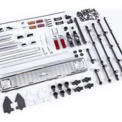 Traxxas TRX-4 Chevrolet Blazer (1972) Clear Body with Grille, Side Mirrors, Side Trim, Door Handles, Windshield Wipers, Decals, Window Masks -Rcsuper outlet shop TRA9111 2 44820.1650571032