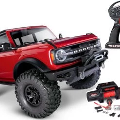 Traxxas TRX-4 2021 Ford Bronco 4WD RTR Crawler Trail Truck: W/FREE WINCH KIT #8855 Oxford White