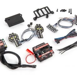 Traxxas 2021 TRX-4 Ford Bronco Pro Scale Complete LED Light Set - Power Module, Headlights, Tail lights, & Distribution block