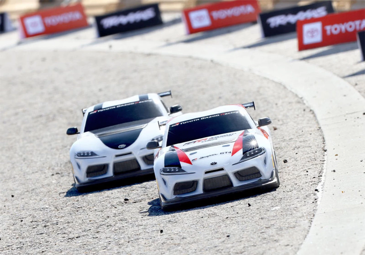 TRA93064-4-9__68177.1636734486.jpg Traxxas Toyota GR Supra GT4: 1/10 Scale AWD Supercar White -Rcsuper outlet shop TRA93064 4 9 68177.1636734486