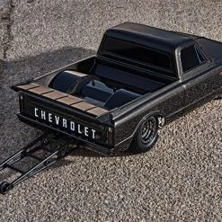 Traxxas Drag Slash 1/10 2WD Brushless 1967 Chevy C10 Drag Racing Truck Blue -Rcsuper outlet shop TRA94076 11 51495.1653011908