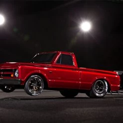 Traxxas Drag Slash 1/10 2WD Brushless 1967 Chevy C10 Drag Racing Truck Blue -Rcsuper outlet shop TRA94076 19 44532.1653011908