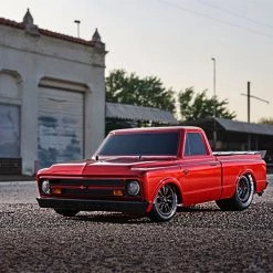 Traxxas Drag Slash 1/10 2WD Brushless 1967 Chevy C10 Drag Racing Truck Blue -Rcsuper outlet shop TRA94076 8 27462.1653011908