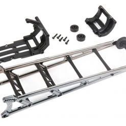 Traxxas Assembled Wheelie Bar/Wheelie Bar Mount: Black Chrome