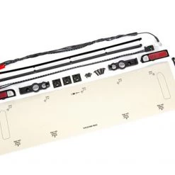 Traxxas Drag Slash LED Tail Light Set - Tail Lights (Red) w/ (Black) Tailgate Trim