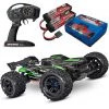Traxxas Sledge 6S 4WD Brushless RTR Monster Truck w/6S LiPo & Dual Charger Combo Red