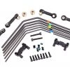 Traxxas Sway Bar Kit, Sledge (front and rear) (includes front and rear sway bars and linkage)