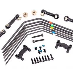 Traxxas Sway Bar Kit, Sledge (front and rear) (includes front and rear sway bars and linkage)