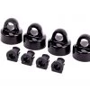 Traxxas Aluminum (Black-Anodized) GTX Shock Caps/Spacers: Sledge