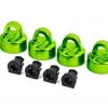 Traxxas Aluminum (Green-Anodized) GTX Shock Caps/Spacers: Sledge