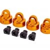 Traxxas Aluminum (Orange-Anodized) GTX Shock Caps/Spacers: Sledge