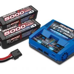 Traxxas Dual 4S 5000mAh & 2973 Dual Charger