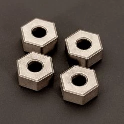 Traxxas Extreme Heavy-Duty Upgrade Kit: Black -Rcsuper outlet shop batch 9080 Steel Wheel Hexes 0508 88762.1655613171