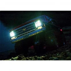 Traxxas TRX-4 Blazer Complete LED Light Set w/Power Supply - Includes Headlights, Tail Lights, Side Marker Lights, Distribution Block -Rcsuper outlet shop tra8038 6 29973.1571797759