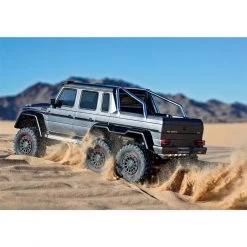 Traxxas TRX-6 Mercedes-Benz G63 6x6 Scale & Trail RTR RC Crawler Silver -Rcsuper outlet shop tra88096 4 3 96551.1571621121