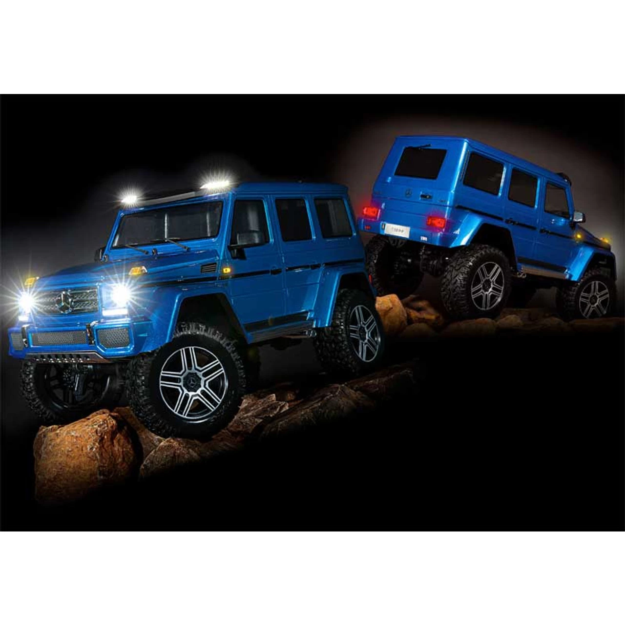tra8898-1__36288.1604518223.jpg Traxxas LED Light Kit w/Headlights, Tail Lights, Roof Lights & Distribution Block for Mercedes TRX-4 #8811 & TRX-6 #8825 Bodies -Rcsuper outlet shop tra8898 1 36288.1604518223
