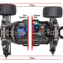 Traxxas Maxx 4S White WideMaxx Suspension Kit - Includes Front & Rear Suspension Arms, Front Toe Links, Rear Shock Springs -Rcsuper outlet shop tra8995 2 38647.1632843436