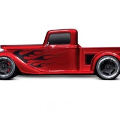 Traxxas 4-TEC 3.0 Factory Five '35 Hot Rod Truck w/LED Lights Red -Rcsuper outlet shop tra93034 4 8 50182.1655846830